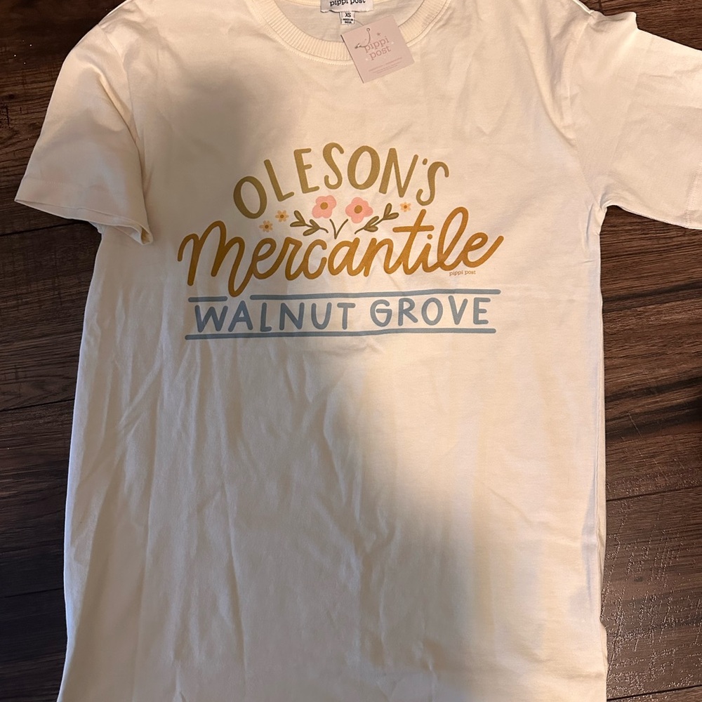 Pippi post Laura ingalls wilder tee XS